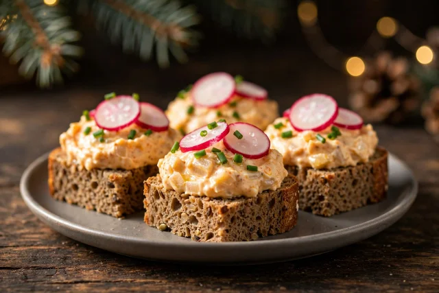 Obatzda Rye Bites
