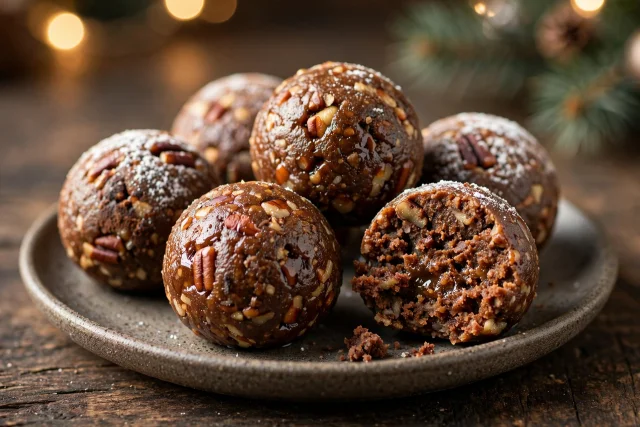 Rum Ball Bites