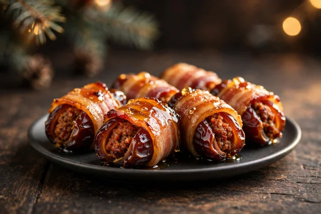 Chorizo Stuffed Dates