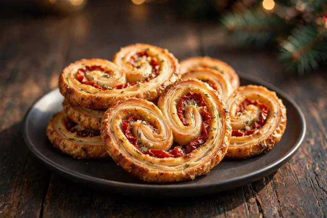 Sun-Dried Tomato Palmiers