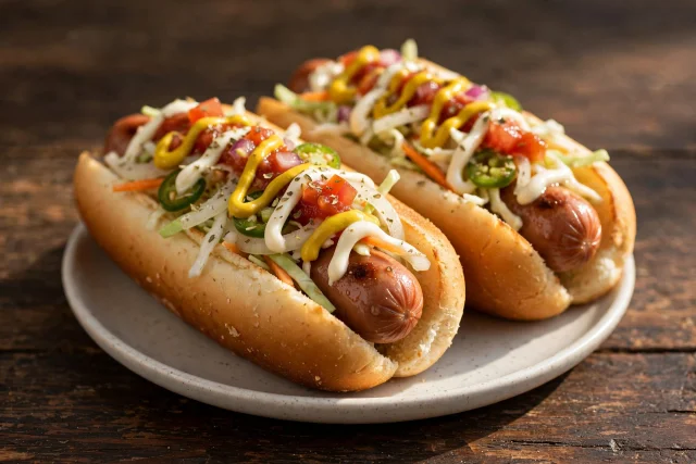 Curtido Hot Dogs