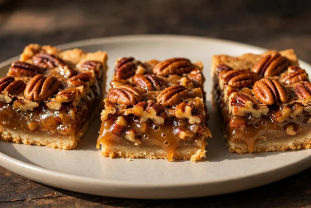 Maple Pecan Pie Bars