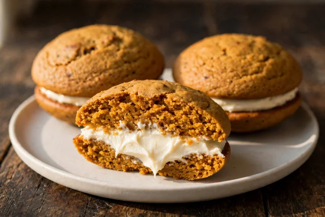 Pumpkin Whoopie Pies