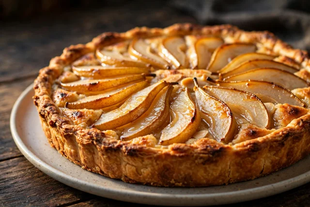 Pear Frangipane Tart