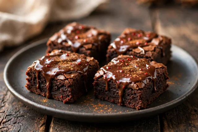 Mexican Chocolate Brownies