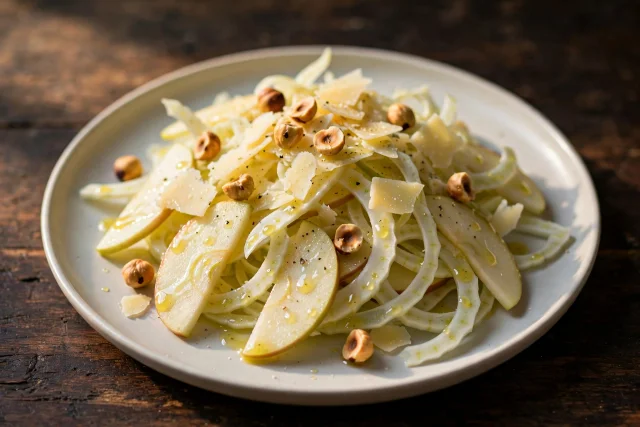 Shaved Fennel Apple Salad