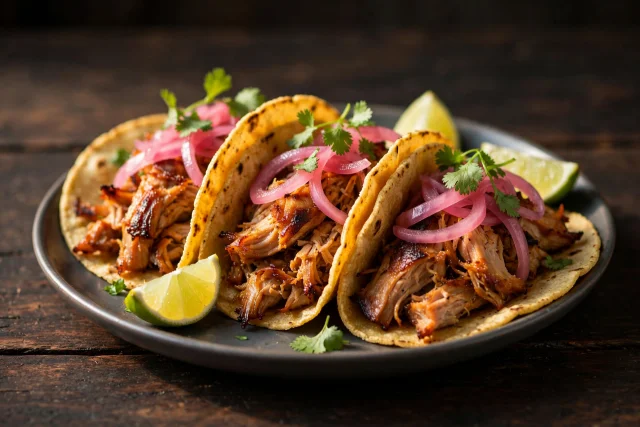 Turkey Carnitas Tacos